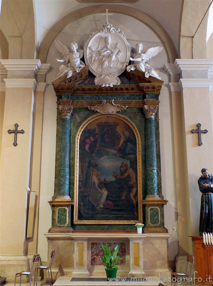Fano (Pesaro e Urbino) - Altare di San Nicola da Bari e Sant'Onofrio nella Basilica di San Paterniano